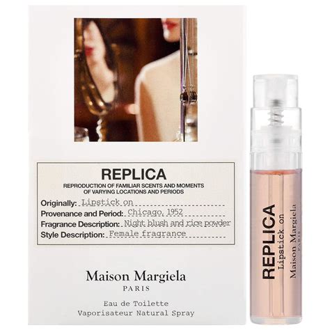 lipstick perfume replica|Maison Martin Margiela Replica Lipstick On ~ fragrance review.